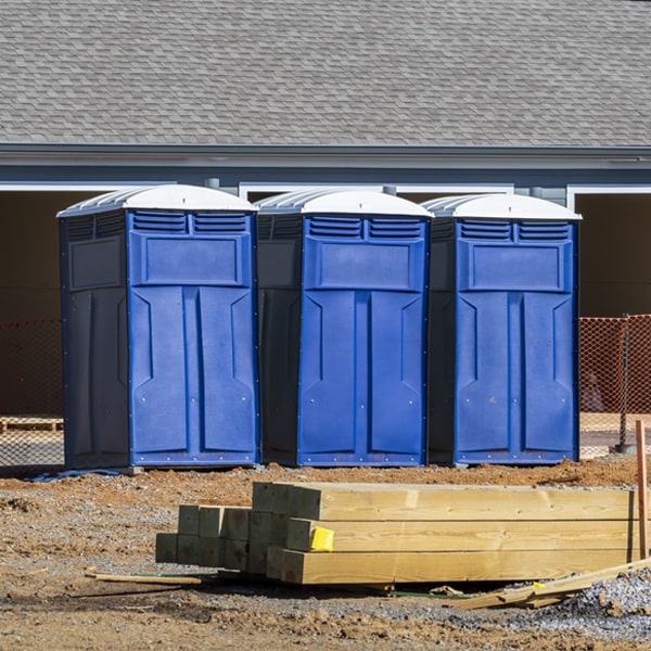 is there a specific order in which to place multiple portable restrooms in Salt Lick KY